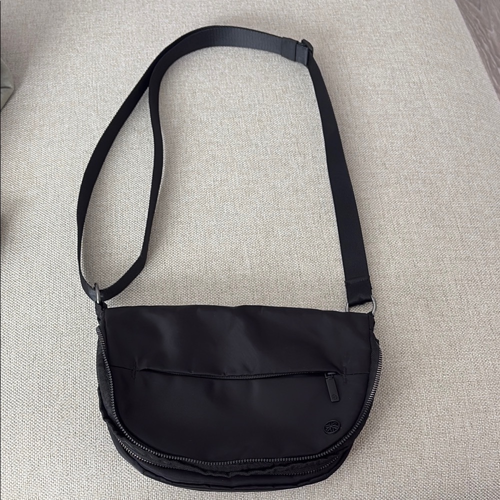 Gaiam Black Crossbody Bag